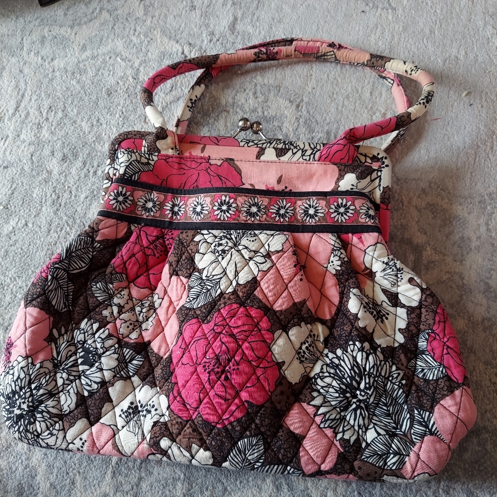 Vera bradley kiss closure purse